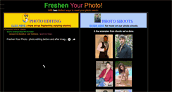Desktop Screenshot of freshenyourphoto.com